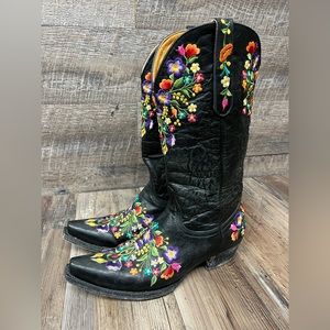 LIKE NEW! Old Gringo Sora Cowboy Boots - Size 9